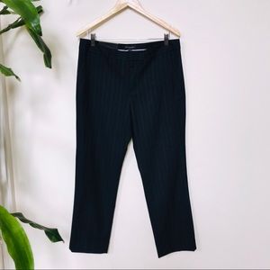 Banana Republic Mid Rise Ryan Pinstriped Trouser